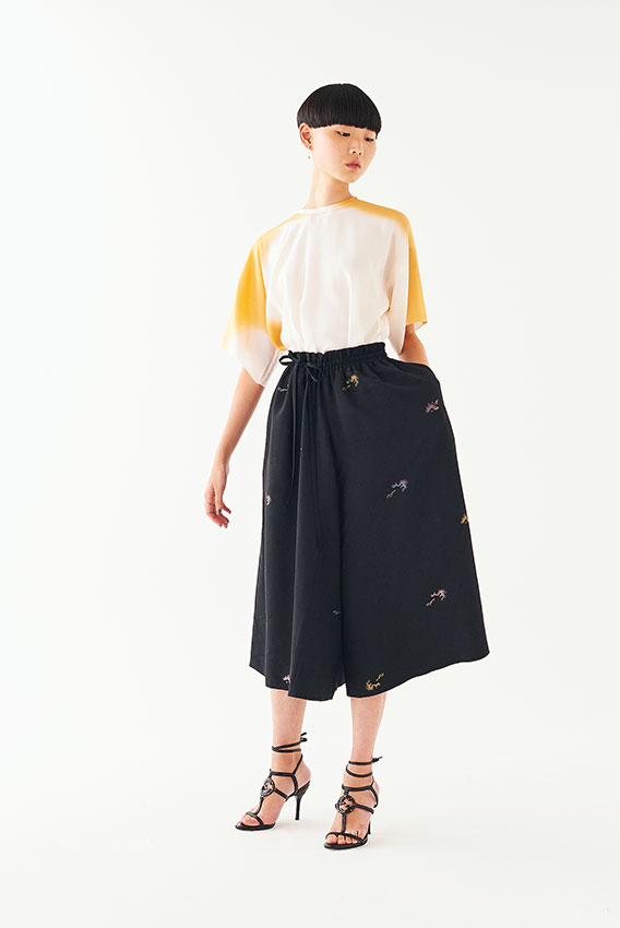Goto Asato Happiness 19 Happiness T-shirt Special Maxi Culottes